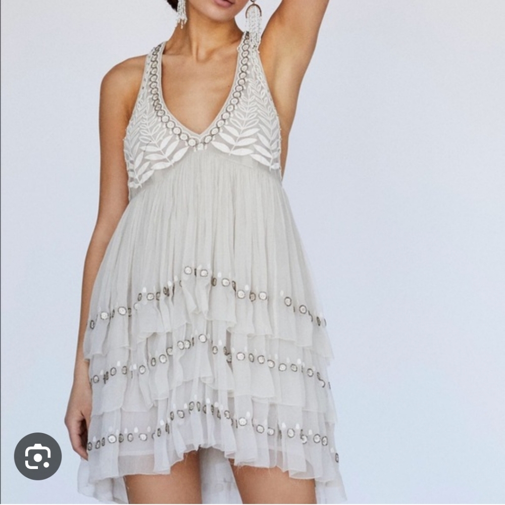FREE PEOPLE STARLIGHT TULLE BRIDE DRESS